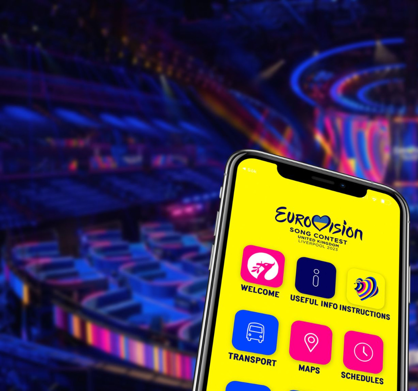 Vi utvecklade produktionsappen till Eurovision Song Conntest 2024